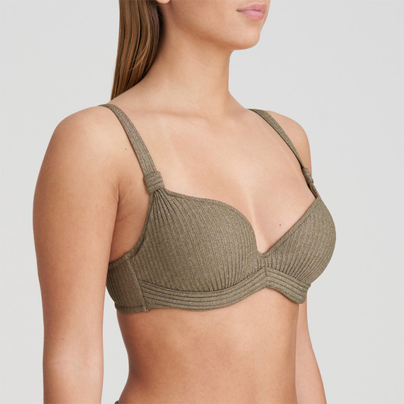 Marie Jo Swim Tinjis Vorgeformtes Bikini Oberteil Golden Olive