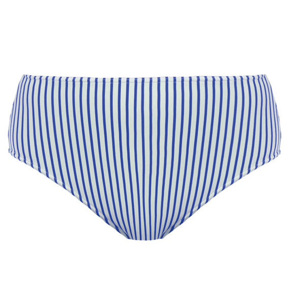 Freya Swim Totally Stripe Hoog Bikinibroekje Cobalt