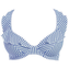 Freya Swim Totally Stripe Bikinitop Cobalt