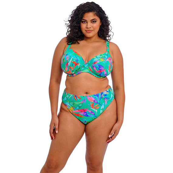 Elomi Badmode Toyama Tides Plunge Bikinitop Jade