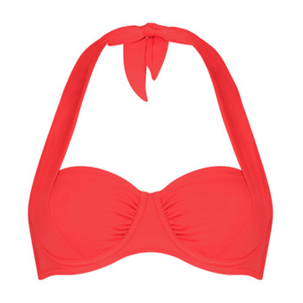 Treasure Teaberry Halter Bikinitop