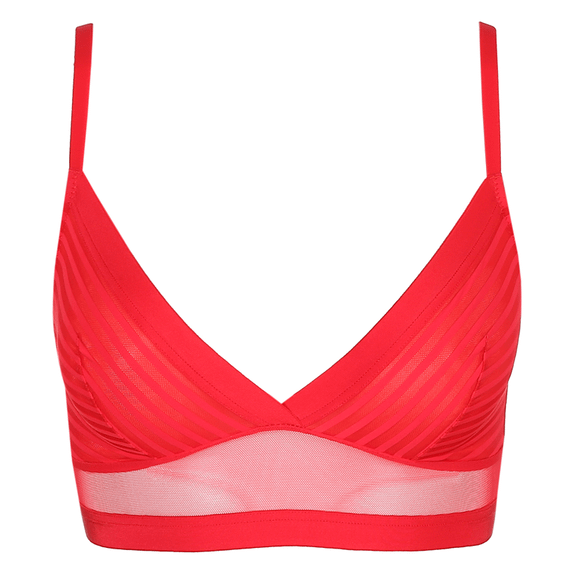 Marie Jo L'Aventure Salvador Triangle BH True Red