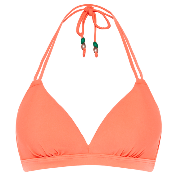 Beachlife Fresh Salmon Padded Triangle Bikinitop