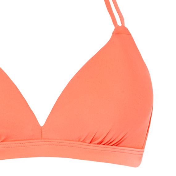 Beachlife Fresh Salmon Padded Triangle Bikinitop