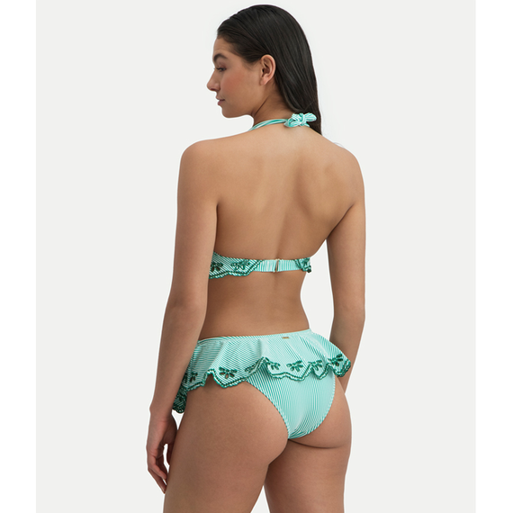 Cyell Badmode Sunny Vibes Triangle Bikinitop Seagreen