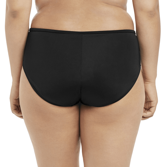 Elomi Swim Tribal Instinct Bikinibroekje Black