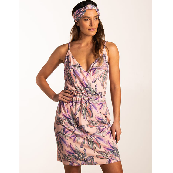 Tropical Blush Strandkleid