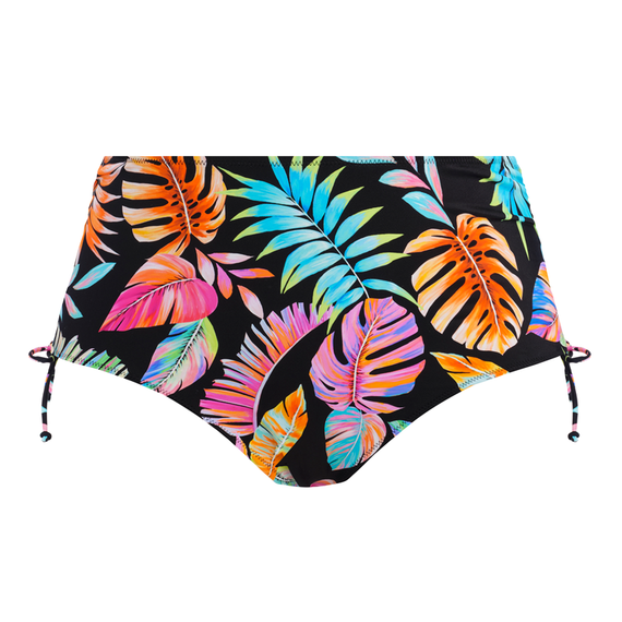 Elomi Badmode Tropical Falls Verstelbaar Bikinibroekje Black