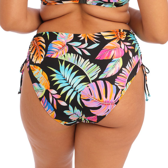 Elomi Badmode Tropical Falls Verstelbaar Bikinibroekje Black