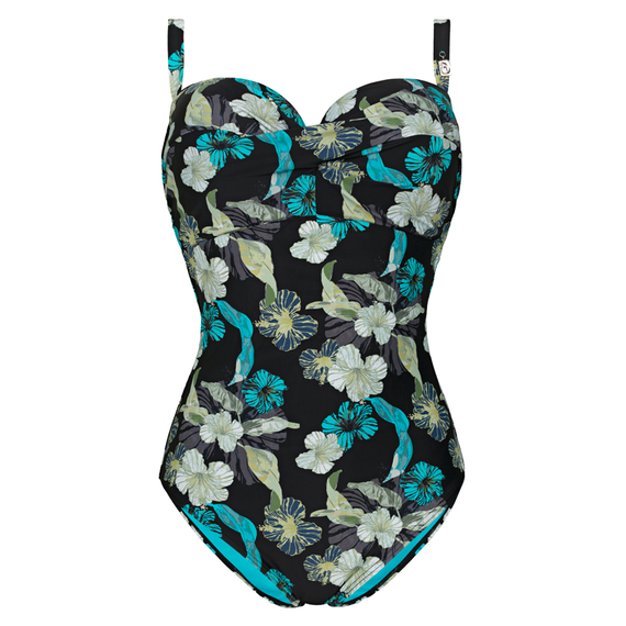 Annadiva Swim Tropics Badpak Petrol