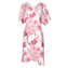 Annadiva Swim Tropics Overslagjurk Ecru