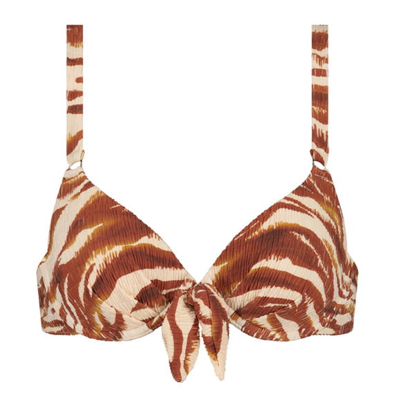 Cyell Badmode True Zebra Voorgevormde Bikinitop 