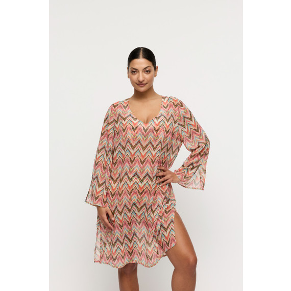 Primadonna Swim Tubou Kaftan Ikat Summer