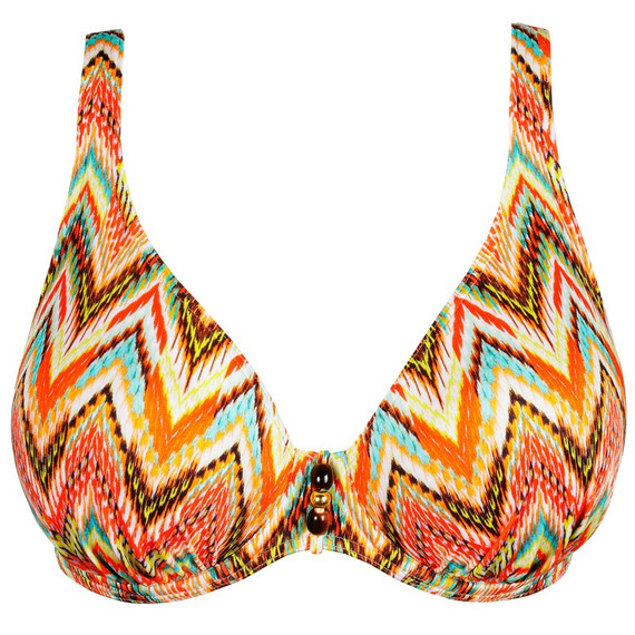 Primadonna Swim Tubou Plunge Bikini Oberteil Ikat Summer
