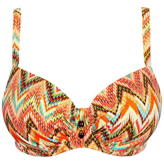 Primadonna Swim Tubou Voorgevormde Balconette Bikinitop Ikat Summer