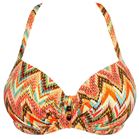 Primadonna Swim Tubou Voorgevormde Balconette Bikinitop Ikat Summer