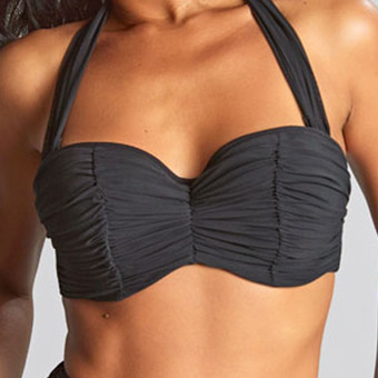 Tulle Bandeau Bikinitop