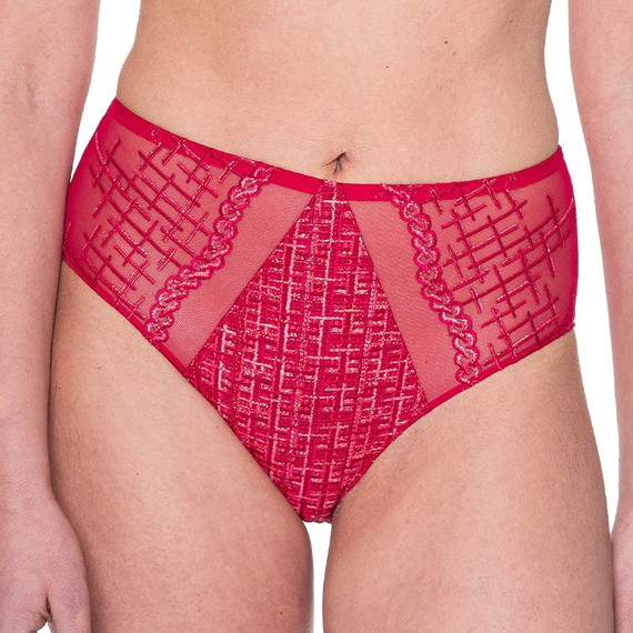 Louisa Bracq Tweegy Taillenslip Rouge À Levres