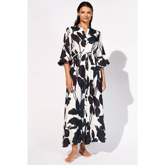 Maryan Melhorn Twilight Tuniek Deep Dark Creme