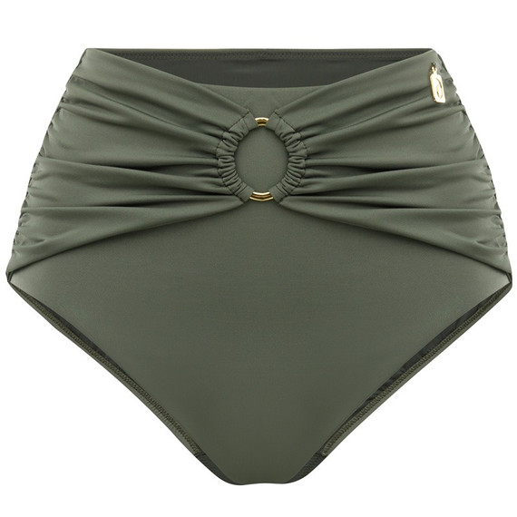 Annadiva Swim Under the Olive Tree High Waist Bikinibroekje Olive