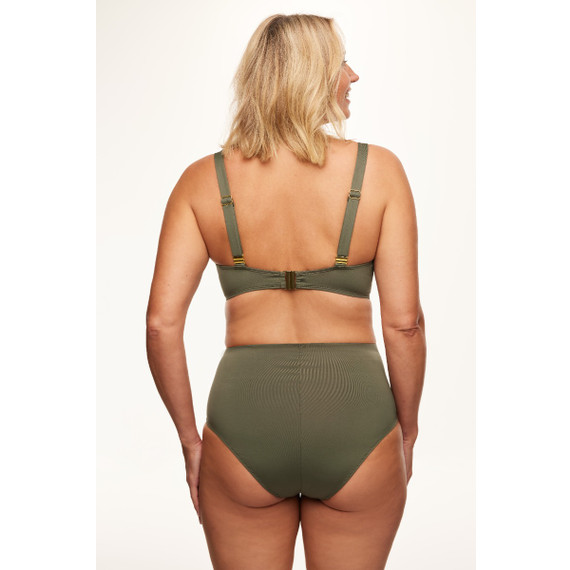 Annadiva Swim Under the Olive Tree High Waist Bikinibroekje Olive