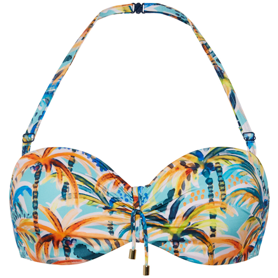 Cyell Under the Palms Bandeau Bikinitop
