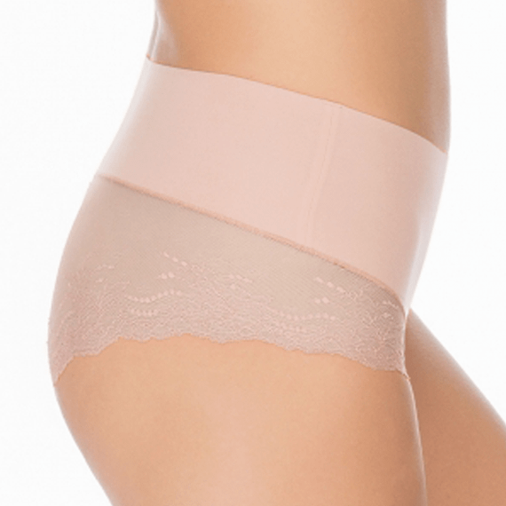 Spanx Undie-tectable Lace Hipster Rosy Pink