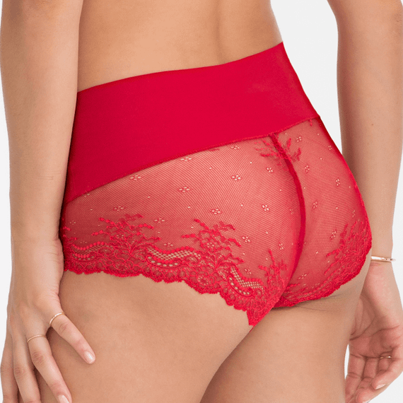 Spanx Undie-tectable Lace Short Rood 