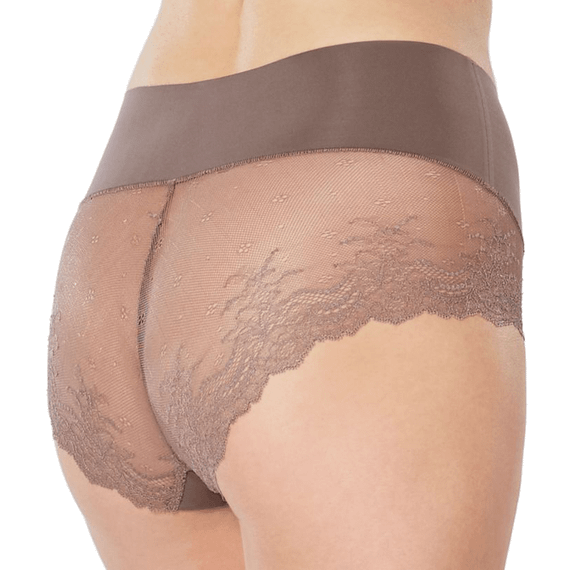 Sapnx Undie-tectable Lace Hipster Umber Ash