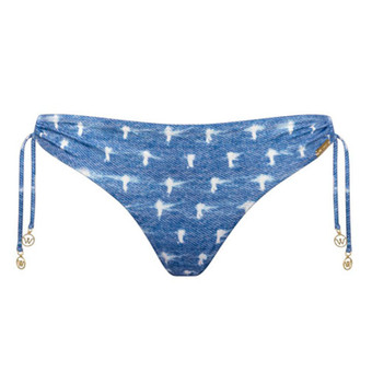 Urban Indigo Bikini Hose mit Seitlichen Bändern