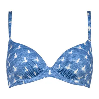 Urban Indigo Vorgeformtes Bikini Oberteil