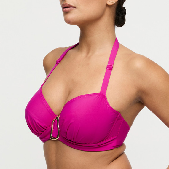 Primadonna Swim Uvita Beugel Bikinitop Deep Magenta