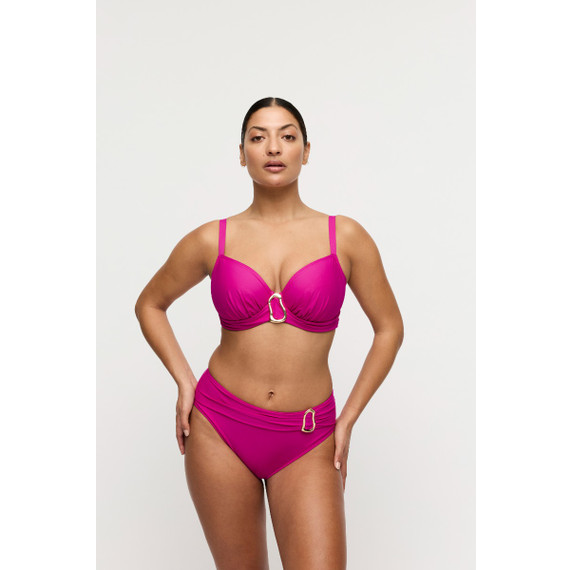 Primadonna Swim Uvita Hoog Bikinibroekje Deep Magenta