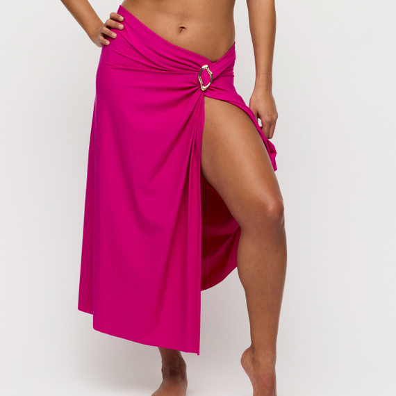 Primadonna Swim Uvita Pareo Deep Magenta