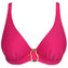 Primadonna Swim Uvita Plunge Bikinitop Deep Magenta