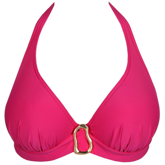 Primadonna Swim Uvita Plunge Bikinitop Deep Magenta