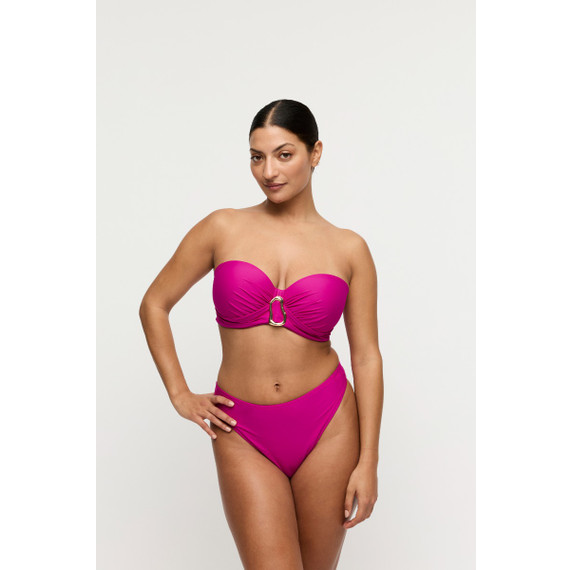 Primadonna Swim Uvita Strapless Bikinitop Deep Magenta