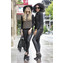 Spanx Look At Me Now Moto Corrigerende Legging Zwart