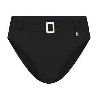 Vanilla and Black High Waist Bikini Hose