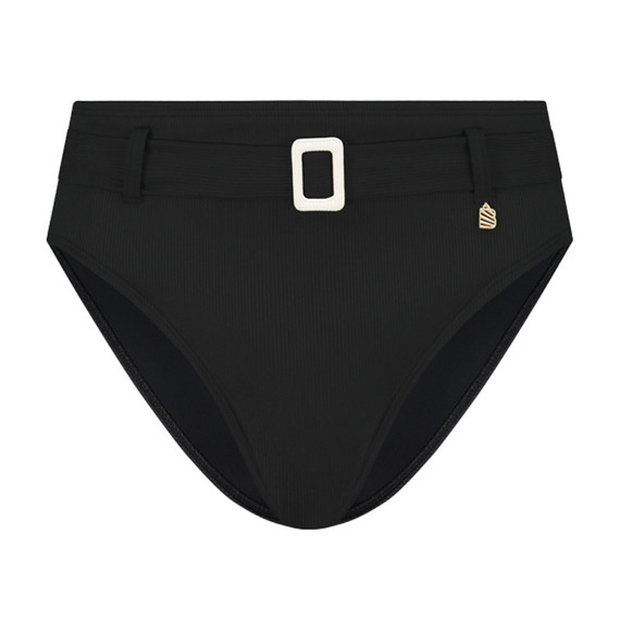 Vanilla and Black High Waist Bikinibroekje