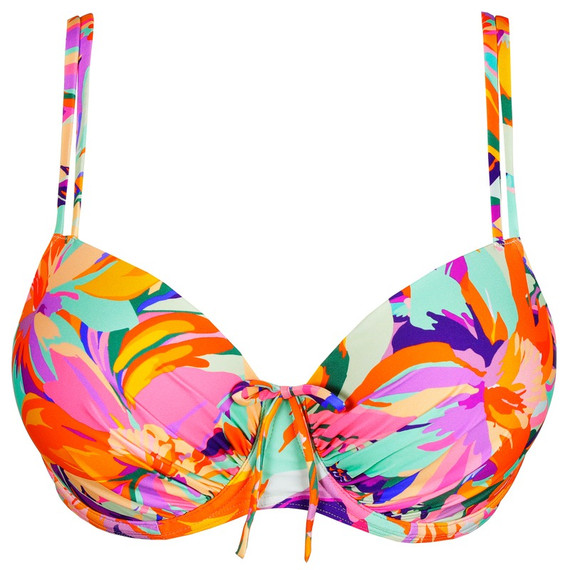 Primadonna Swim Varadeo Vorgeformtes Balconette Bikini Oberteil Bright Tropics