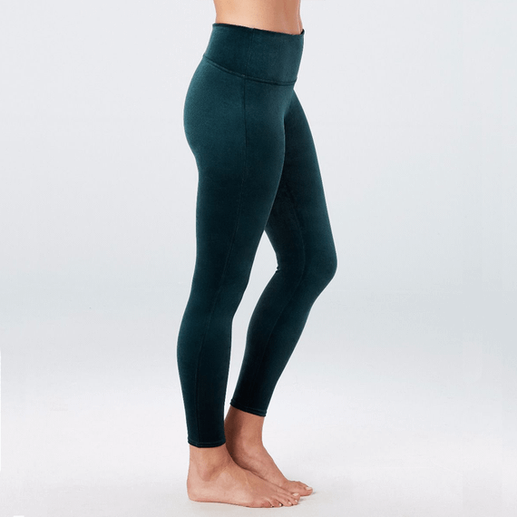 Spanx Velvet Corrigerende Legging Malachite