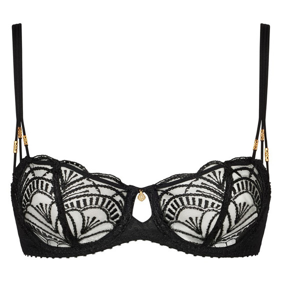 Aubade Vibes Half Cup BH Black