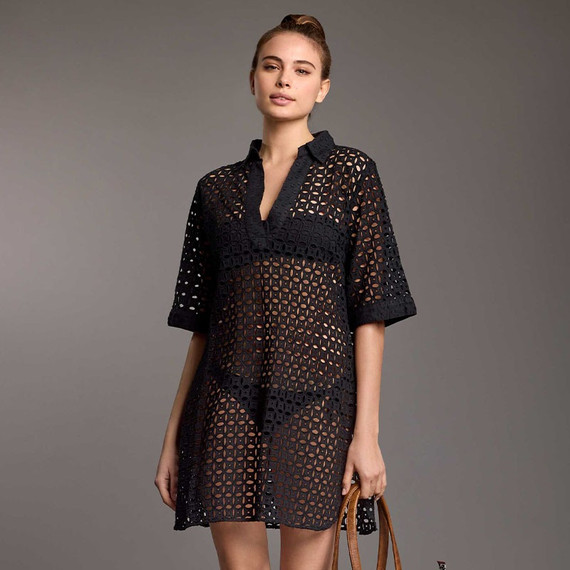 Iconique Vicky Kaftan Black
