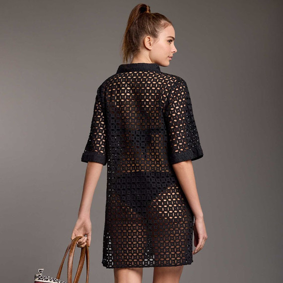 Iconique Vicky Kaftan Black