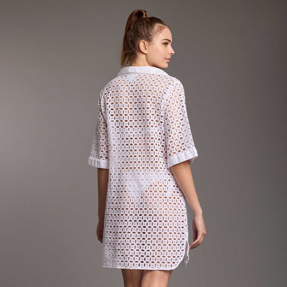 Iconique Vicky Kaftan White
