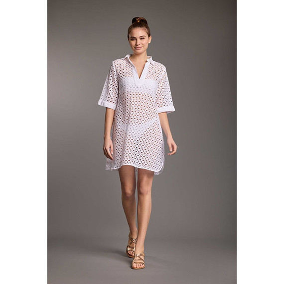 Iconique Vicky Kaftan White