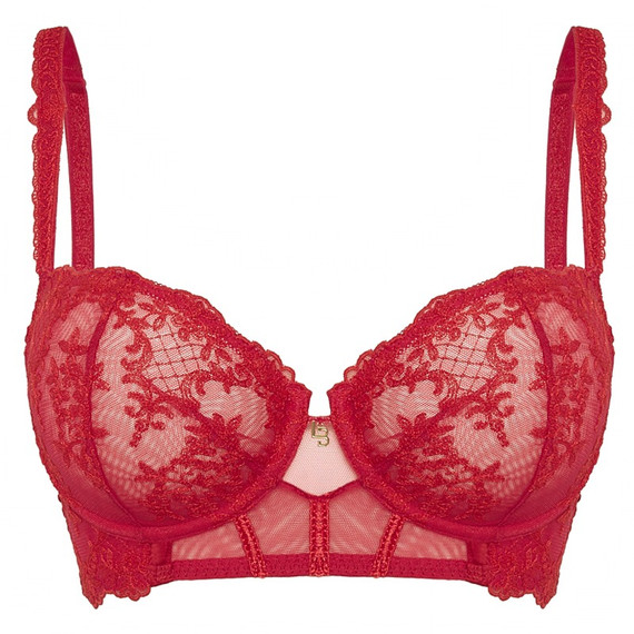 Louisa Bracq Victoria Balconette BH Rouge À Levres