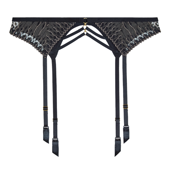Aubade Voodoo Kiss Jarretels Millenium Black