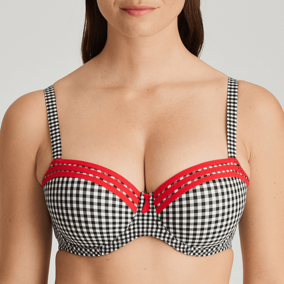 PrimaDonna Twist Gentlelady Voorgevormde Balconette BH Black Check